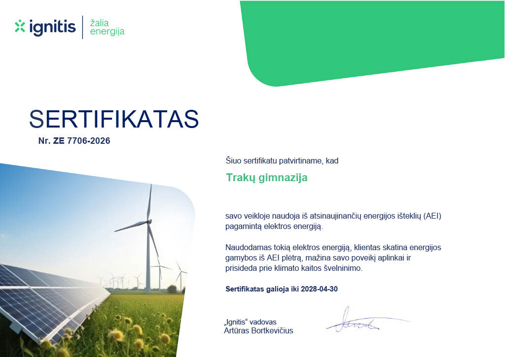 Ignitis sertifikatas